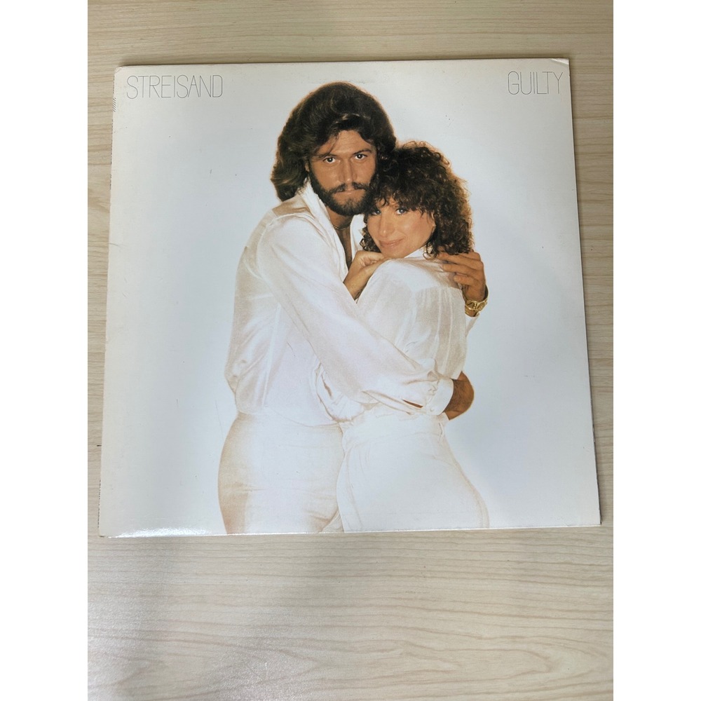 Barbra Streisand Guilty Vinyl LP‎ 1980 Columbia FC 36750 Barry Gibb Gatefold Pop